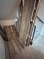 Steigerhout af te halen, Doe-het-zelf en Verbouw, Hout en Planken, Ophalen, 25 tot 50 mm, Zo goed als nieuw, Plank