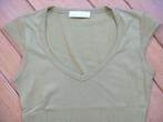 COSMO t- shirt kaki groen maat M, Kleding | Dames, Maat 38/40 (M), Ophalen of Verzenden, Zo goed als nieuw, Korte mouw
