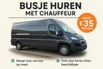Busje huren met chauffeur, Diensten en Vakmensen, Verhuur | Auto en Motor, Met chauffeur