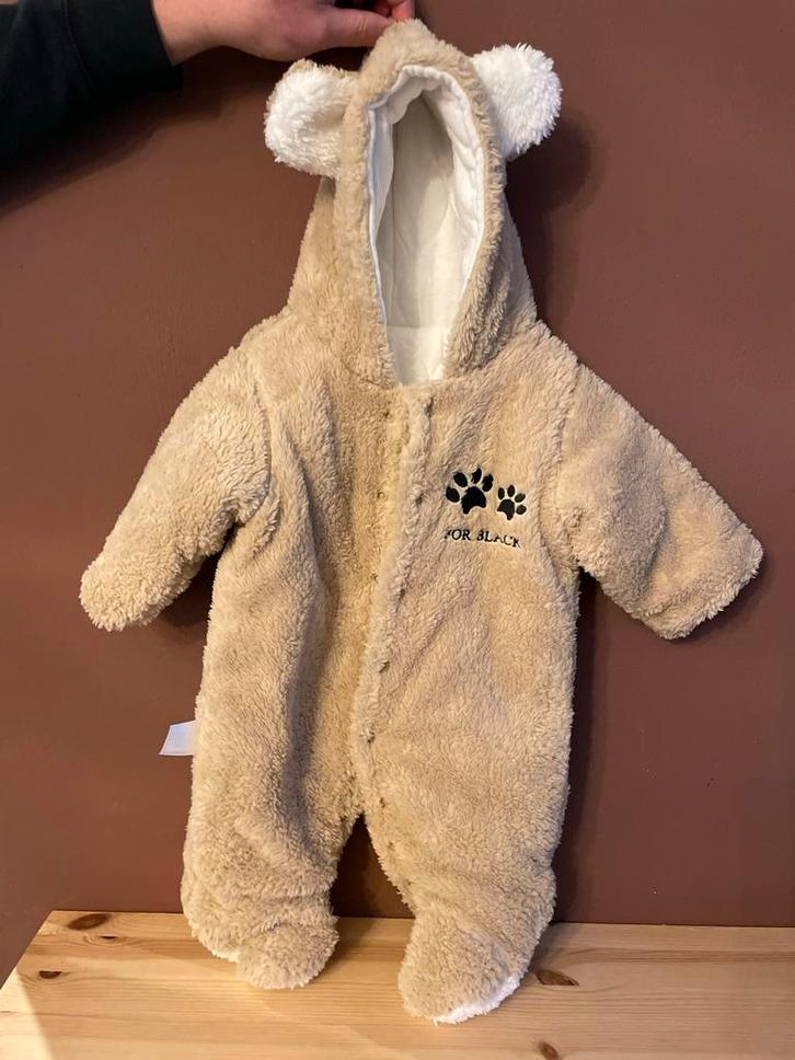 2x Berenpakje Baby Maat 62 - Tweeling Winter, Kinderen en Baby's, Tweelingen en Meerlingen, Zo goed als nieuw, Kleding, Ophalen