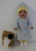 poppenkleertjes little babyborn pop 30cm (herfst jurk setje, Verzenden, Nieuw, Babypop