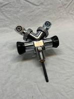 Duikfles dubbele kraan DIN-INT met M25x2 draad, Ophalen of Verzenden, Gebruikt, Duikfles