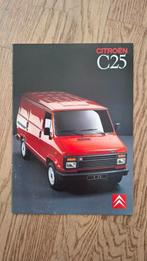 Citroën C25 brochure 1989 (FR), Ophalen of Verzenden, Gelezen, Citroën