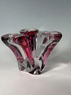 Val Saint Lambert Kandelaar, Antiek en Kunst, Antiek | Glas en Kristal, Ophalen of Verzenden