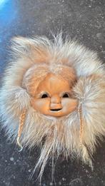 Vintage Eskimo Pop Art Wanddecoratie masker, Ophalen of Verzenden