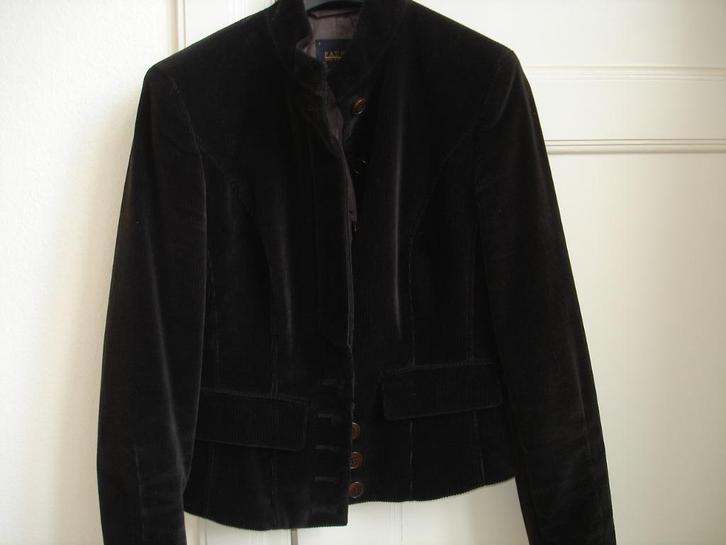 Pauw jasje maat 1 donker bruin corduroy, Kleding | Dames, Jasjes, Kostuums en Pakken, Zo goed als nieuw, Jasje, Maat 36 (S), Bruin