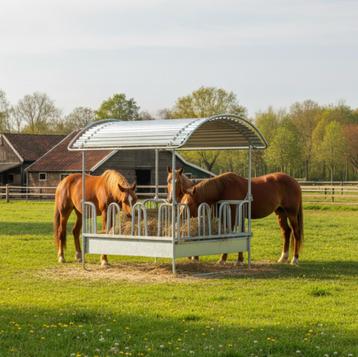 Weide hooiruif Zweeds voerhek | 12 voederplaatsen | Voorraad beschikbaar voor biedingen