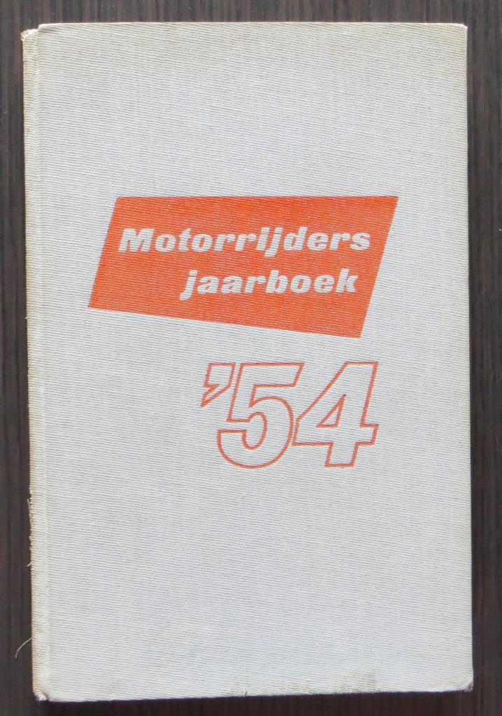 Motorrijders Jaarboek '54 - 1e jaar van uitgave, Boeken, Motoren, Gelezen, Algemeen, Verzenden