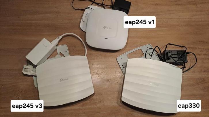 TP-Link EAP Access Points - 3 stuks, Computers en Software, Accesspoints, Gebruikt, Ophalen