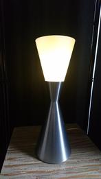 Vintage Hala Zeist Diabolo tafellamp, Huis en Inrichting, Minder dan 50 cm, Gebruikt, Ophalen of Verzenden, Glas