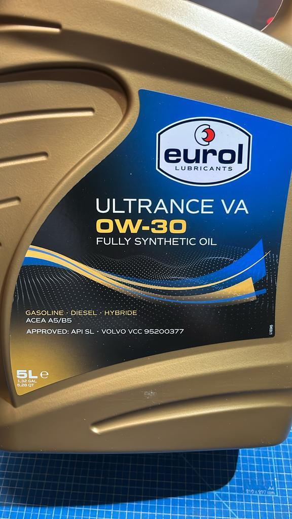 Nieuw! Eurol Ultrance VA 0W-30 Motorolie 5L, Auto diversen, Onderhoudsmiddelen, Ophalen of Verzenden