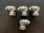 4 x Heimeier radiator thermostaatkraan. Als nieuw., Doe-het-zelf en Verbouw, Radiator, Minder dan 60 cm, Ophalen of Verzenden