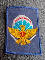 ARVN Airborne 11th PARACHUTE BATTALION Vietnam War Patch, Ophalen of Verzenden, Landmacht, Amerika, Embleem of Badge