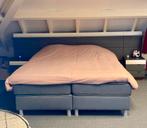 Boxspring 160x200, Huis en Inrichting, Ophalen, Gebruikt, Tweepersoons, 200 cm