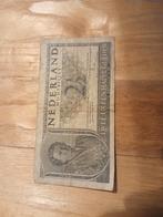 2 1/2 Gulden Muntbiljet 1943, Ophalen of Verzenden, 2½ gulden, Los biljet