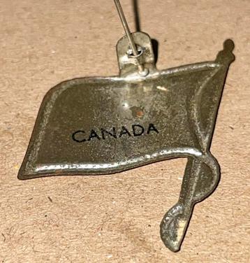 Vintage Canada Vlag Speldje beschikbaar voor biedingen