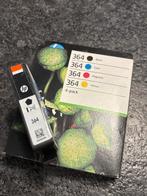 HP 364 cartridges (2x zwart 1x cyan 1x magenta 1x yellow), Computers en Software, Printerbenodigdheden, Ophalen of Verzenden, Nieuw