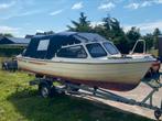 Rana 17 deluxe met zonnedek, Watersport en Boten, Vis- en Consoleboten, Ophalen, 10 tot 30 pk, Gebruikt, 3 tot 6 meter