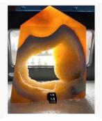 Korting Drusy agaat edelsteen platte obelisk vorm, Nieuw, Ophalen of Verzenden, X, X