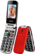 Nieuw: Klaptelefoon – Senioren mobiel met SOS-knop, Verzenden, Geen camera, Nieuw, Inklapmodel