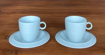 2 Alessi Tendentse (Bavero) kop en schotels beschikbaar voor biedingen