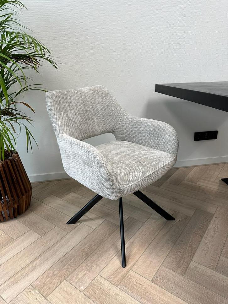 Eetkamerstoelen Draaibaar OUTLET OP=OP‼️, Huis en Inrichting, Stoelen, Nieuw, Vijf, Zes of meer stoelen, Stof, Overige kleuren