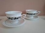 2 mooie kop en schotels, Engelse stijl, Antiek en Kunst, Antiek | Servies los, Ophalen of Verzenden