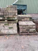 Betonklinkers op pallets, Ophalen, Gebruikt, Klinkers, 10 m² of meer
