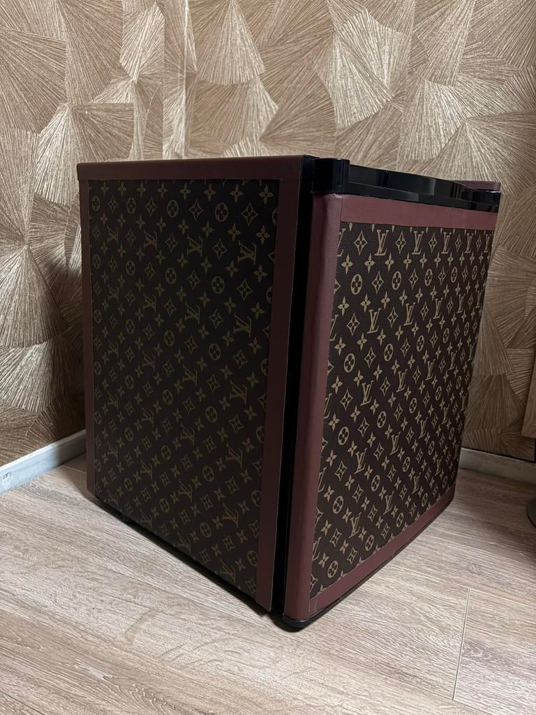 Speciale louisvuitton kleine koelkast, Caravans en Kamperen, Ophalen of Verzenden, Zo goed als nieuw, Elektrisch