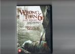 DVD Wrong Turn 6 Last Resort *VERKOCHT*, Cd's en Dvd's, Dvd's | Horror, Ophalen of Verzenden, Zo goed als nieuw
