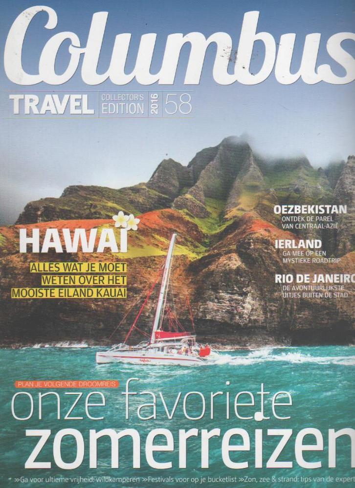Tijdschrift uit de reeks COLUMBUS TRAVEL, Boeken, Tijdschriften en Kranten, Zo goed als nieuw, Overige typen, Ophalen of Verzenden