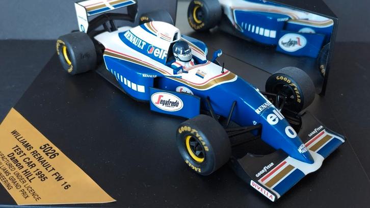 Williams Renault FW16 test Car Damon Hill 1995 1:24 Onyx Pol, Hobby en Vrije tijd, Modelauto's | 1:24, Nieuw, Auto, Overige merken