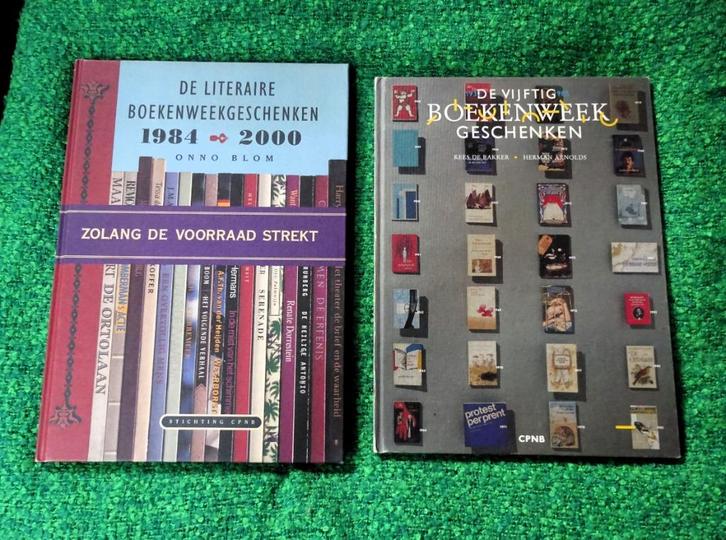 ¤ De vijftig Boekenweekgeschenken 1932-1985 & 1984-2000, Boeken, Boekenweekgeschenken, Gelezen, Verzenden