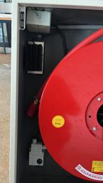 12 Brandslanghaspels met Kast & Vorstbeveiliging, Ophalen, Zo goed als nieuw, Brandkast