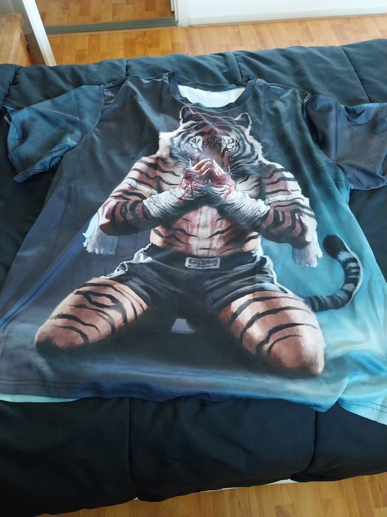 4 T-shirts Maat XL - Dierenprints, Kleding | Heren, Ophalen, Gedragen, Maat 56/58 (XL), Generic