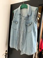 Spijker Giletje met Strikken - Maat M, Kleding | Dames, Bodywarmers, Ophalen of Verzenden, Zo goed als nieuw, Maat 38/40 (M), Blauw