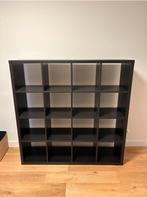 2x Kallax 16 vaks open kast vakkenkast 4x4 zwart Ikea, Ophalen, 100 tot 150 cm, 100 tot 150 cm, Zo goed als nieuw