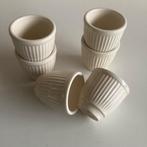 6 Eierdopjes van Wedgewood., Overige typen, Ophalen of Verzenden, Zo goed als nieuw, Wedgwood