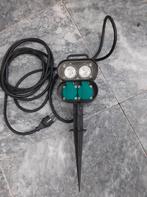 TUINCONTACTDOOS MET VERLICHTING, Tuin en Terras, Ophalen of Verzenden, Gebruikt