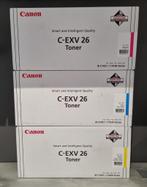 NIEUWE Originele toner set Canon C-EXV26 Yellow/Magenta/Cyan, Computers en Software, Printerbenodigdheden, Nieuw, CANON, Toner