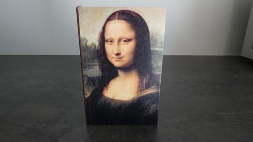 Doosje in vorm van een boek - Mona Lisa [1754], Huis en Inrichting, Woonaccessoires | Wandplanken en Boekenplanken, Nieuw, Ophalen