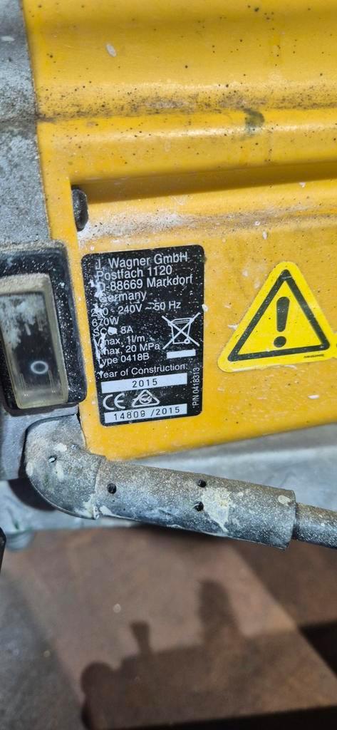 Wagner Project Pro 117 Verfspuit, Doe-het-zelf en Verbouw, Schildersmaterialen, Gebruikt, Verfspuit of Verfpomp, Ophalen of Verzenden