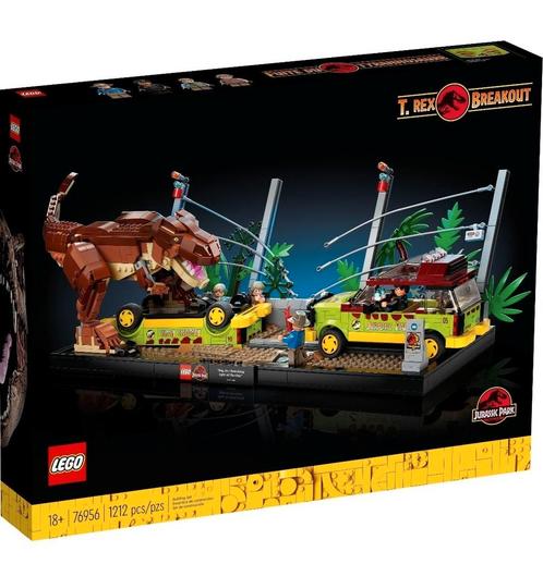 LEGO 76956 JURASSIC WORLD - T. Rex ontsnapping (sealed), Kinderen en Baby's, Speelgoed | Duplo en Lego, Nieuw, Lego, Complete set