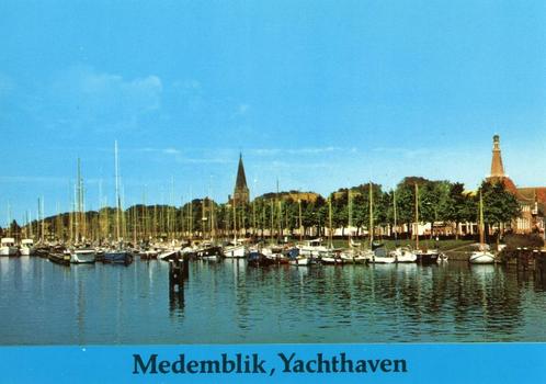 MEDEMBLIK Jachthaven, Verzamelen, Ansichtkaarten | Nederland, Gelopen, Noord-Holland, 1980 tot heden, Verzenden