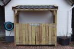 Containerombouw berging | houthok | kliko ombouw 3 delige, Tuin en Terras, Haardhout, Minder dan 3 m³, Ophalen of Verzenden, Overige houtsoorten