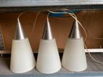 Hanglamp melkglas, Minder dan 50 cm, Ophalen of Verzenden, Zo goed als nieuw