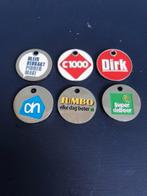 winkelwagenmuntjes supermarkten 5x, Ophalen of Verzenden