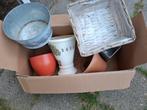 Planten potten, Gratis ophalen., Ophalen, Gebruikt, Rond, Minder dan 25 cm