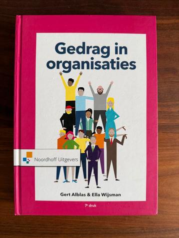 Gedrag in organisaties beschikbaar voor biedingen