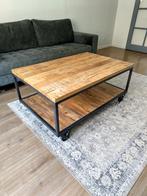Salontafel mangohout, Ophalen, 50 tot 100 cm, 50 tot 100 cm, Zo goed als nieuw